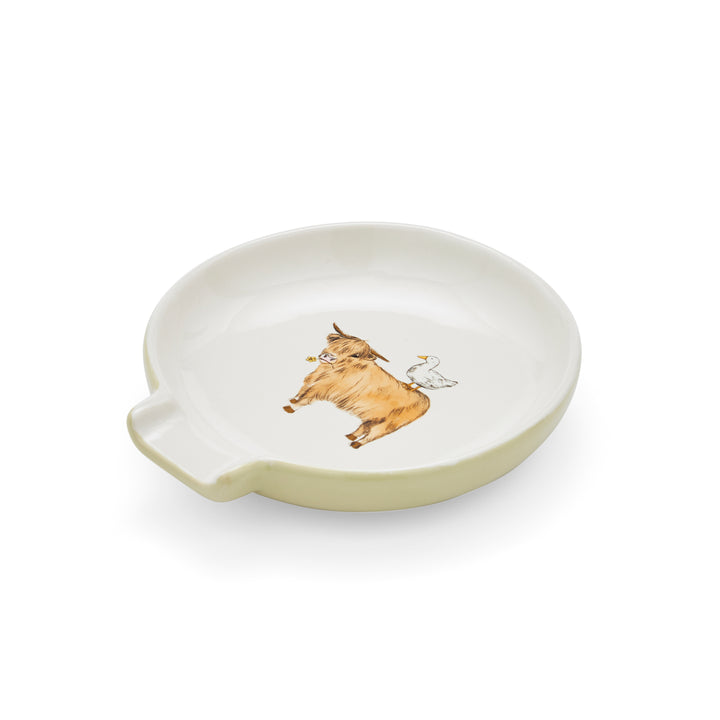 Buttercup Farm Ceramic Spoon Rest - Williamsons Factory Shop