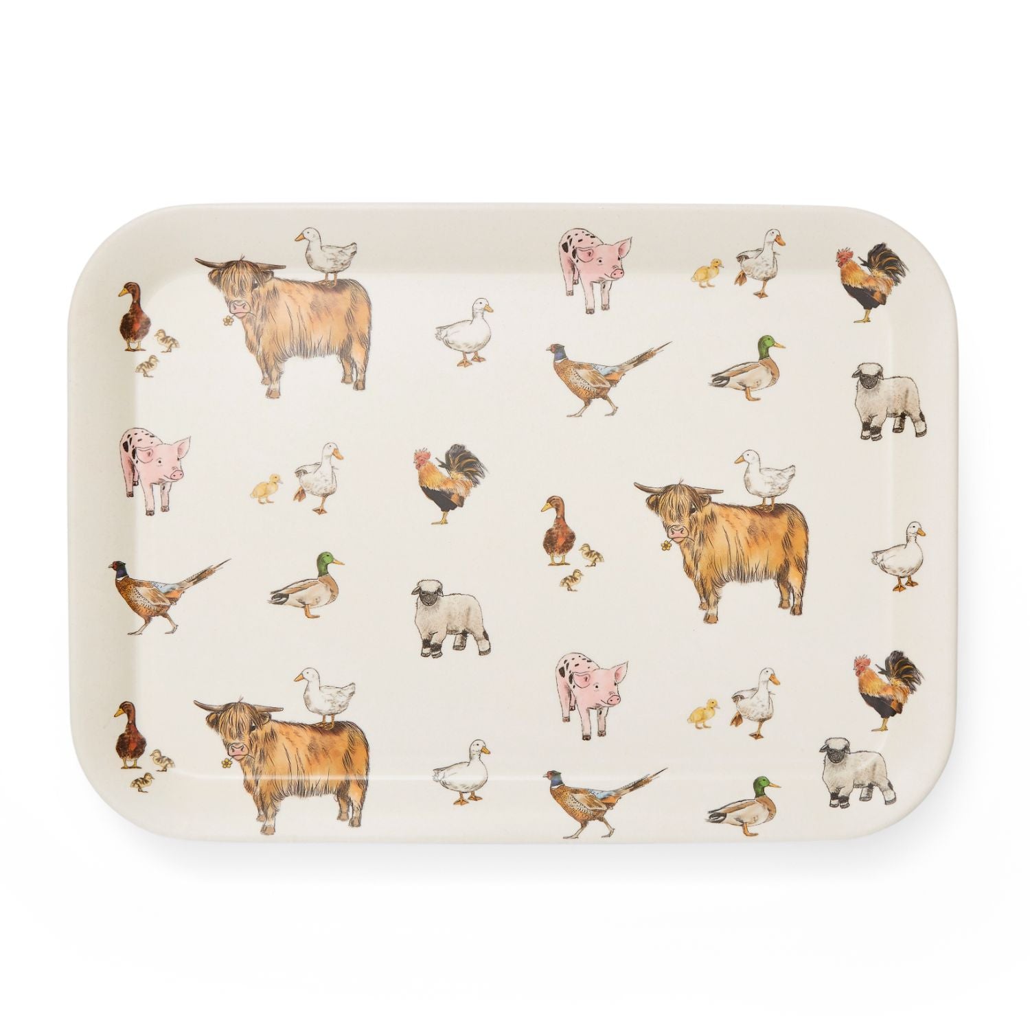 Buttercup Farm Bamboo Tray