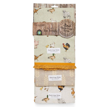 Buttercup Farm 3 Pack Tea Towels - Williamsons Home