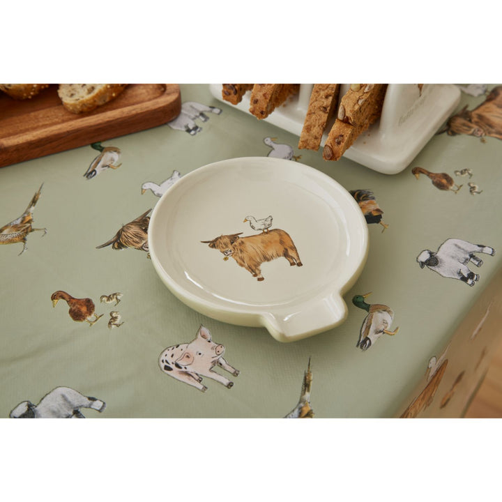 Buttercup Farm Ceramic Spoon Rest - Williamsons Factory Shop