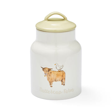 Buttercup Farm Ceramic Tea Canister - Williamsons Home