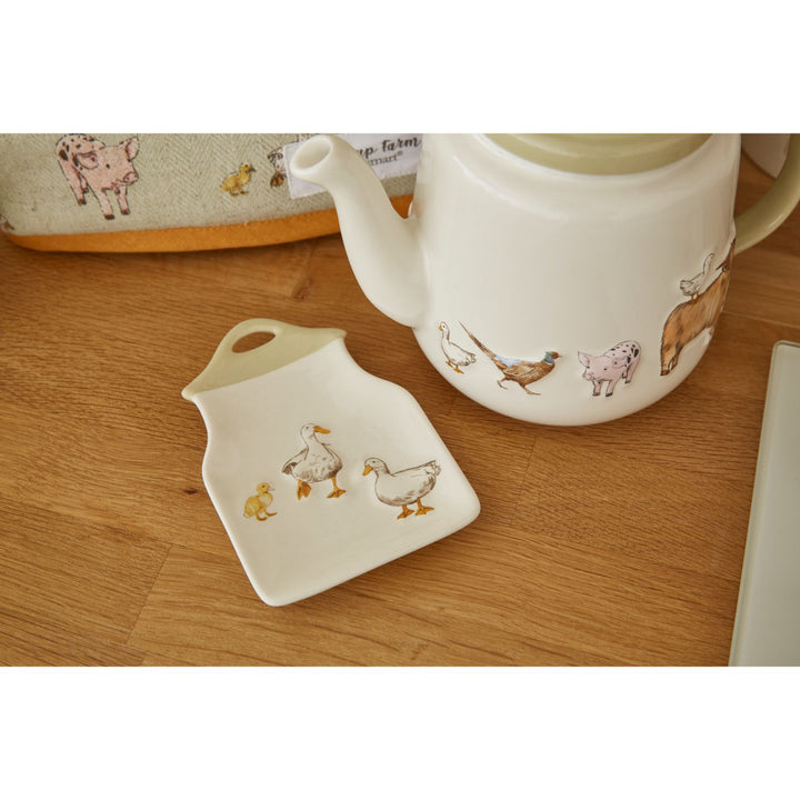 Buttercup Farm Ceramic Tea Bag Tidy - Williamsons Factory Shop