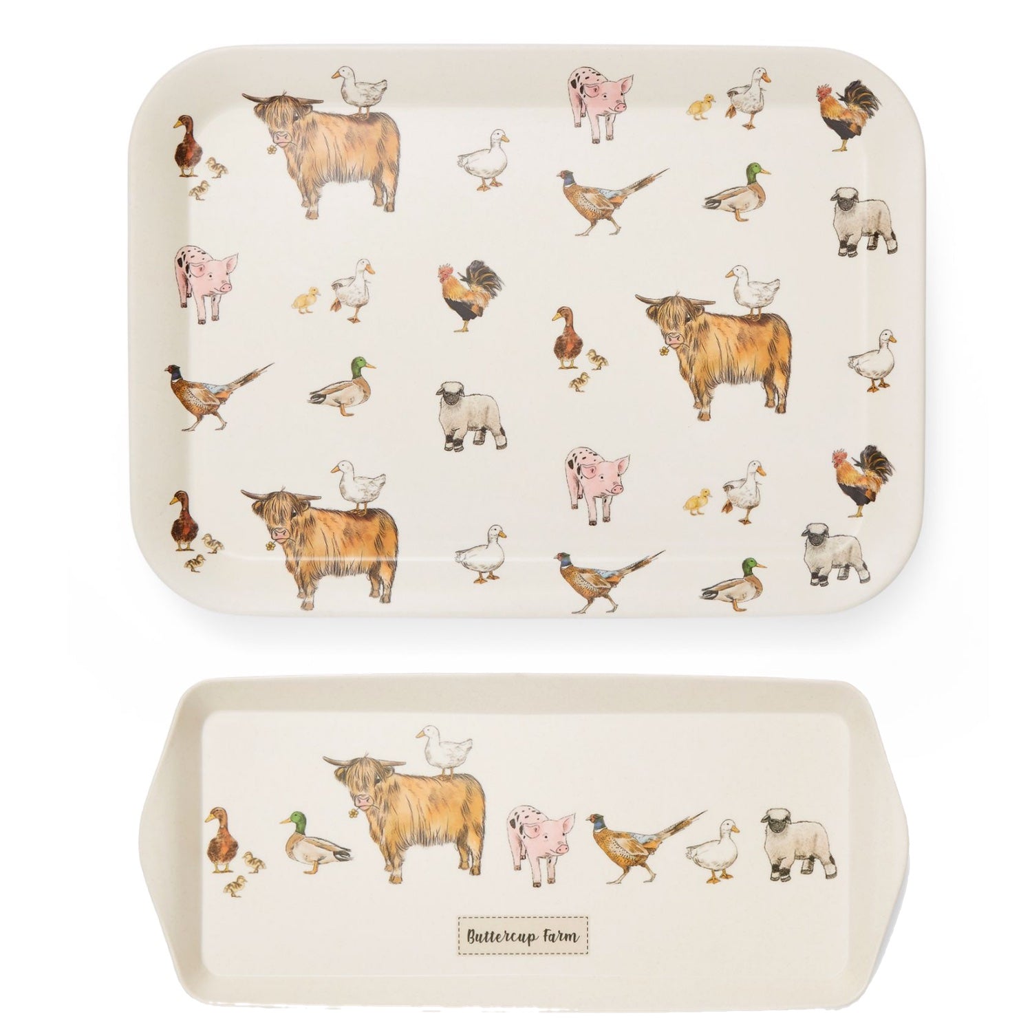 Buttercup Farm Bamboo Tray
