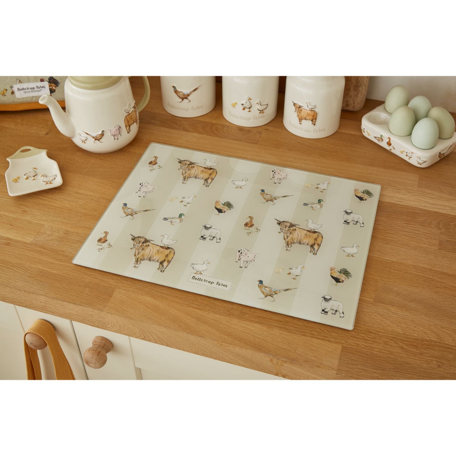 Buttercup Farm Glass Worktop Saver