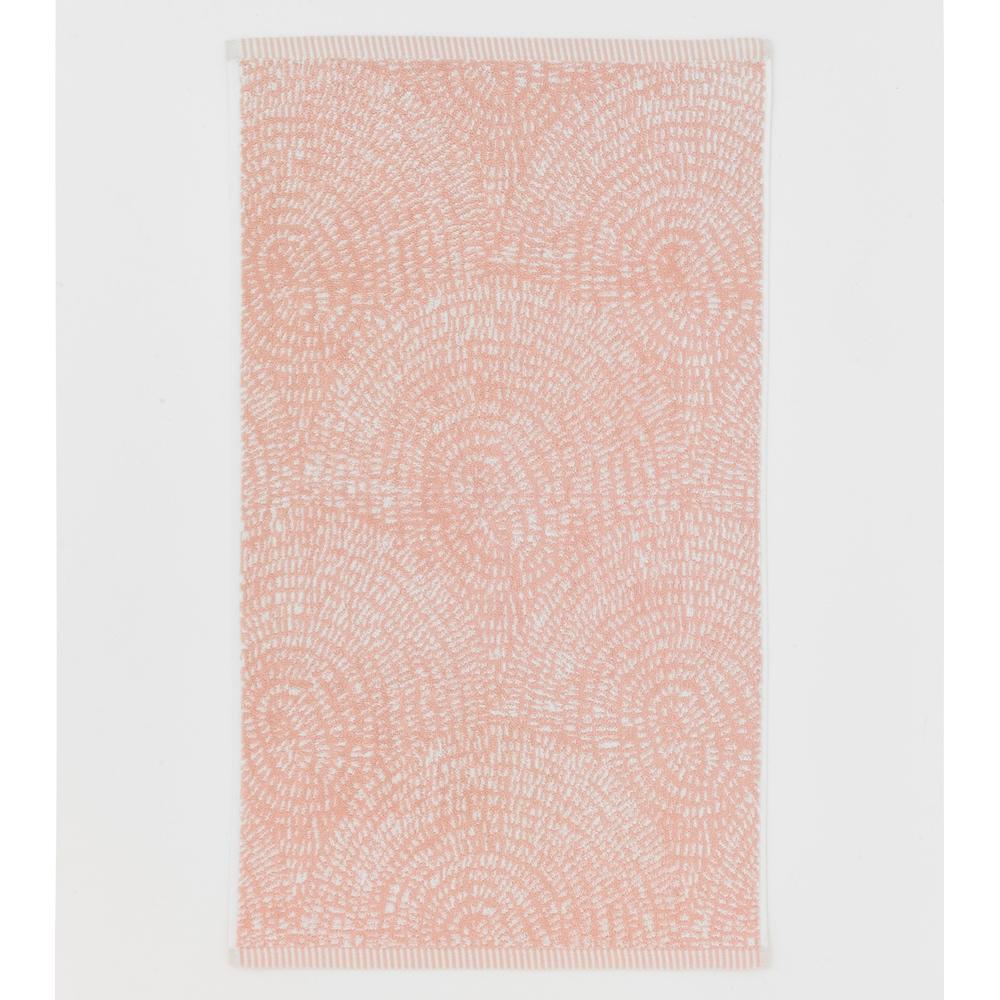 Cannes Decorative Cotton Towel - Pink-Williamsons Factory Shop