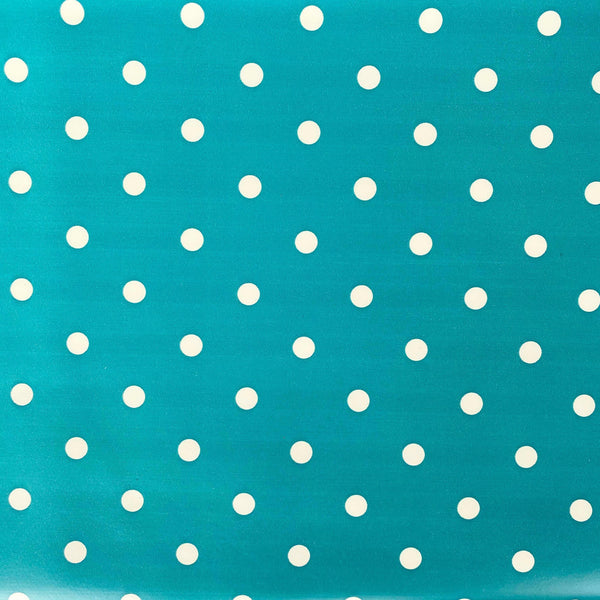 Capri Luxury Vinyl Tablecloth - Blue - Williamsons Factory Shop