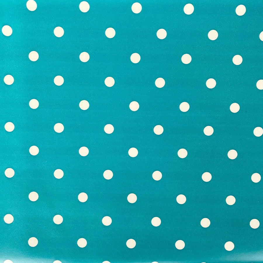 Capri Luxury Vinyl Tablecloth - Blue - Williamsons Factory Shop
