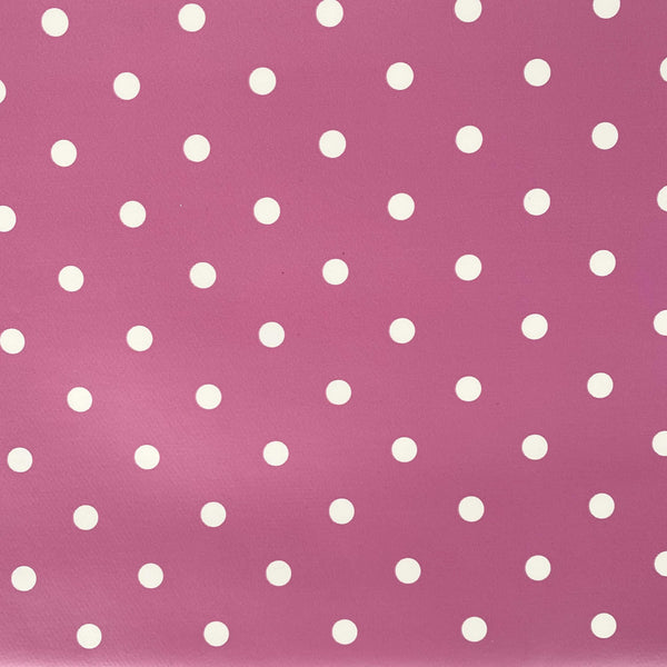 Capri Luxury Vinyl Tablecloth - Pink - Williamsons Factory Shop