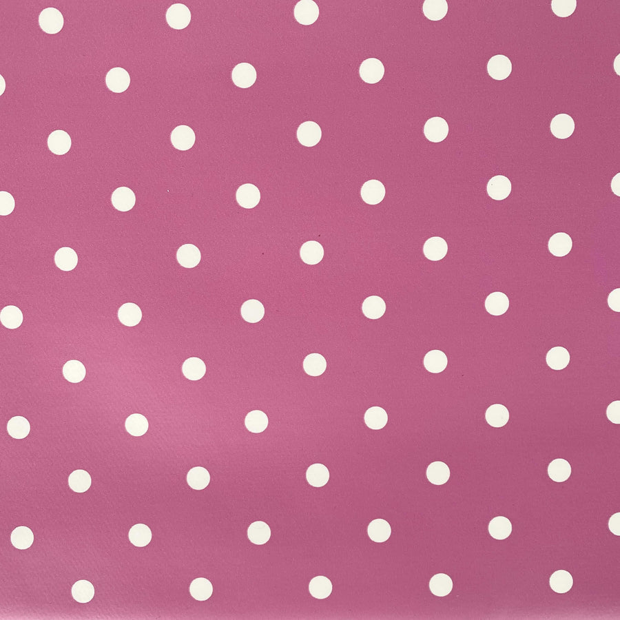 Capri Luxury Vinyl Tablecloth - Pink - Williamsons Factory Shop
