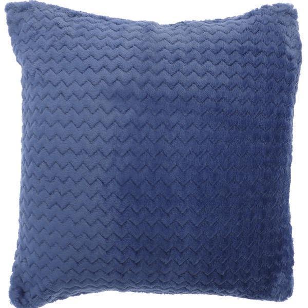 Chevron Cushion Covers 2 Pack - Blue-Williamsons Factory Shop