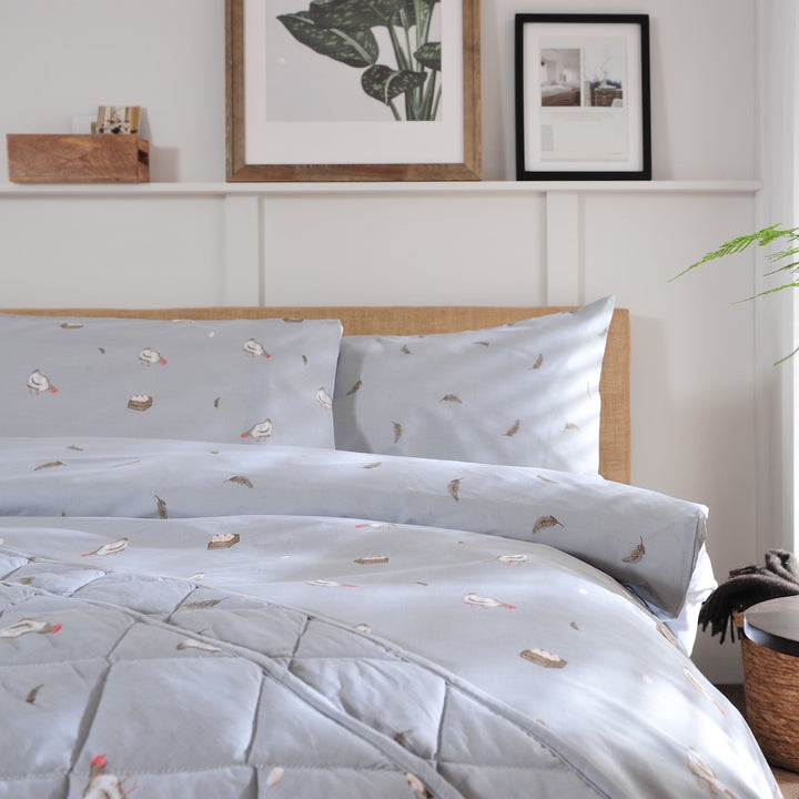 Deyongs 1846 Chickens Duvet Cover Set - Williamsons Factory Shop