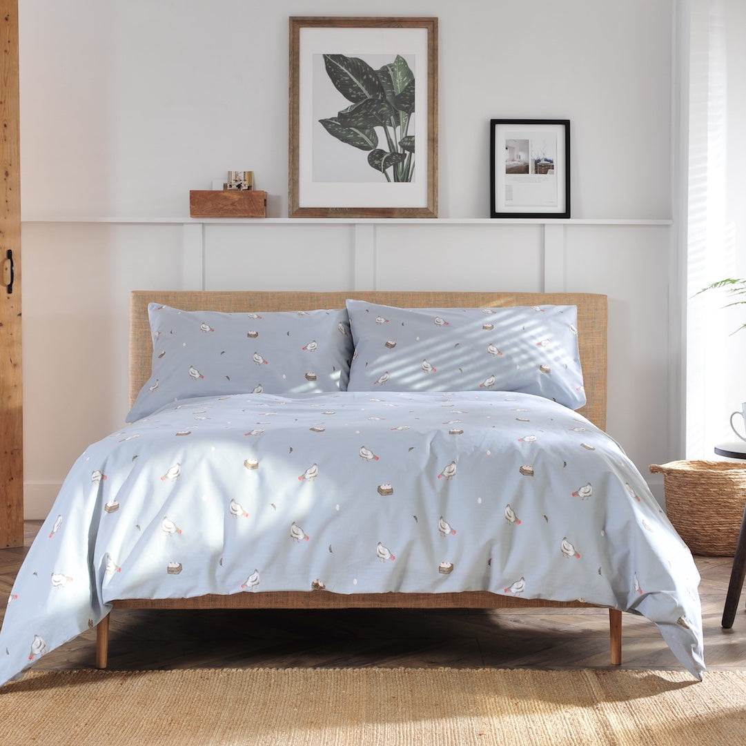 Deyongs 1846 Chickens Duvet Cover Set - Williamsons Home