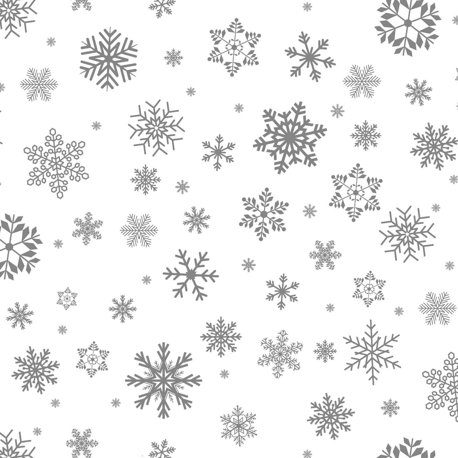Transparent Snowflake Christmas Table Cover