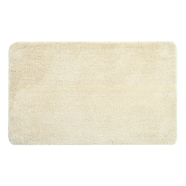 Antron Luxury Non-Slip Bath Mat - Cream - Williamsons Factory Shop