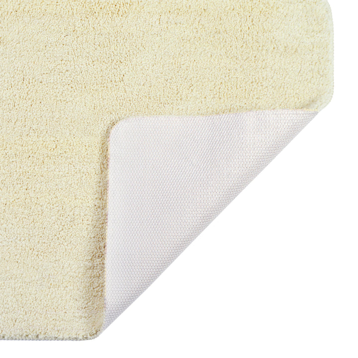 Antron Luxury Non-Slip Bath Mat - Cream - Williamsons Factory Shop