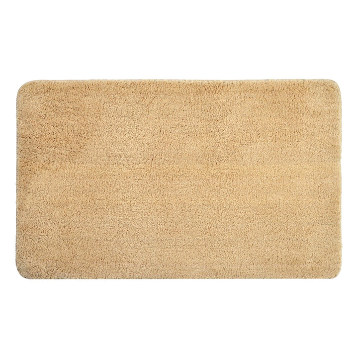 Antron Luxury Non-Slip Bath Mat - Beige - Williamsons Factory Shop
