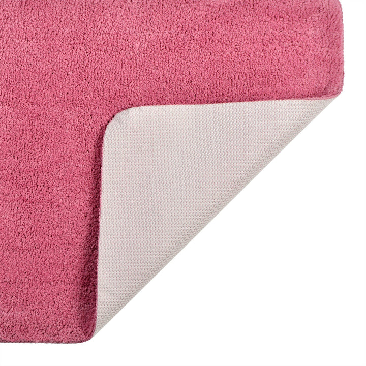 Antron Luxury Non-Slip Bath Mat - Pink - Williamsons Factory Shop