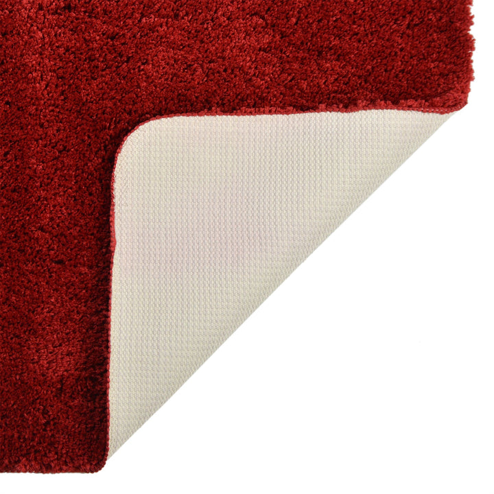 Antron Luxury Non-Slip Pedestal Mat - Burgundy - Williamsons Factory Shop