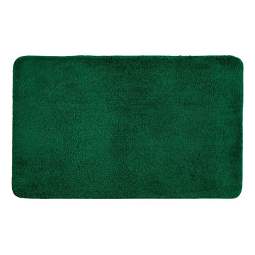 Antron Luxury Non-Slip Bath Mat - Dark Green - Williamsons Home