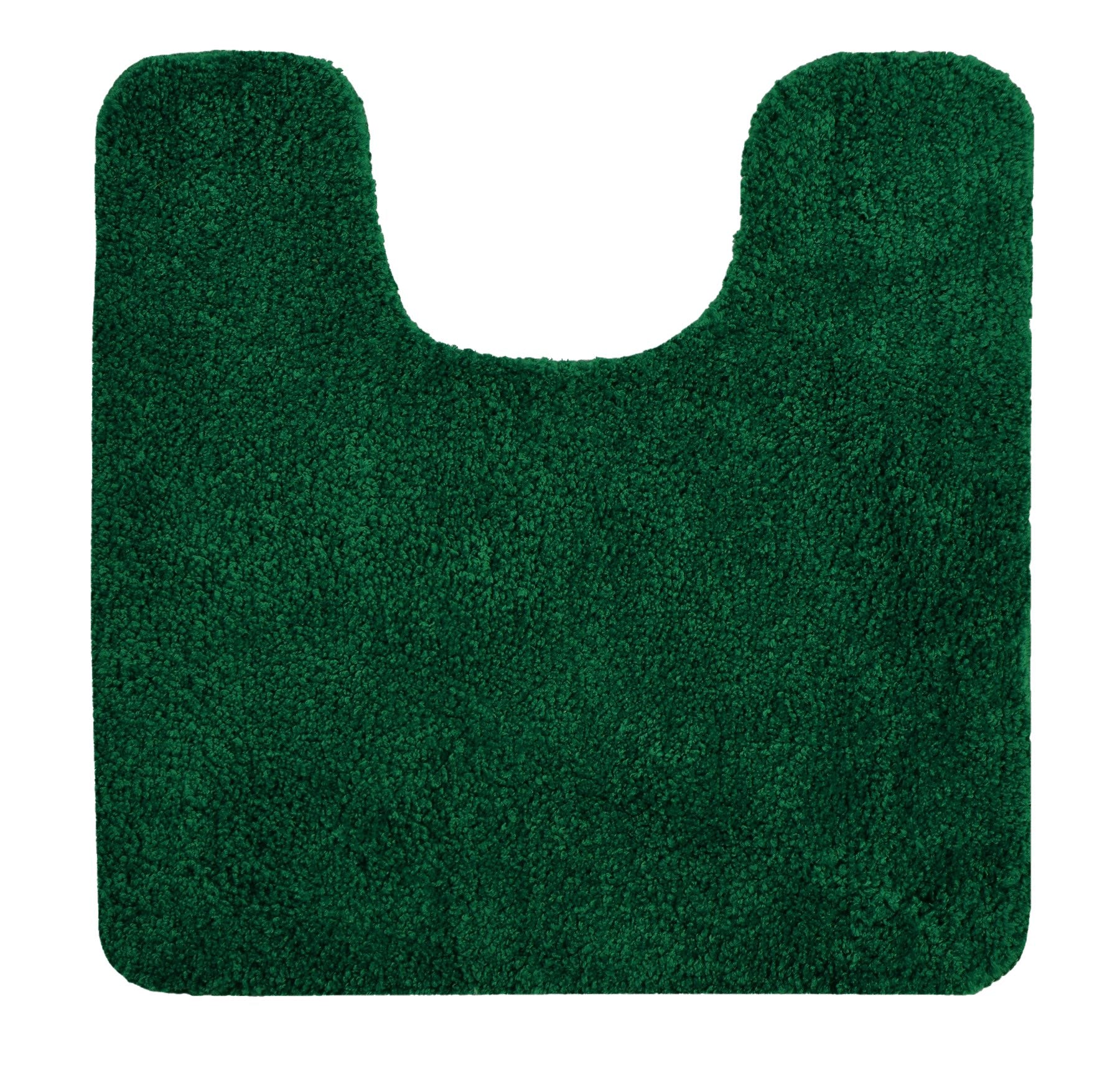 Antron Luxury Non-Slip Pedestal Mat - Dark Green