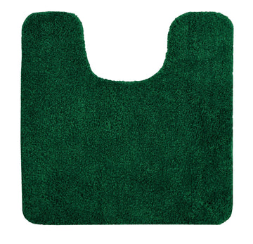 Antron Luxury Non-Slip Pedestal Mat - Dark Green - Williamsons Home