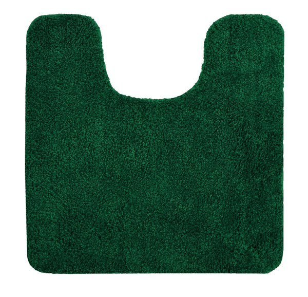 Antron Luxury Non-Slip Pedestal Mat - Dark Green - Williamsons Factory Shop