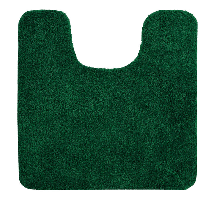 Antron Luxury Non-Slip Pedestal Mat - Dark Green - Williamsons Factory Shop