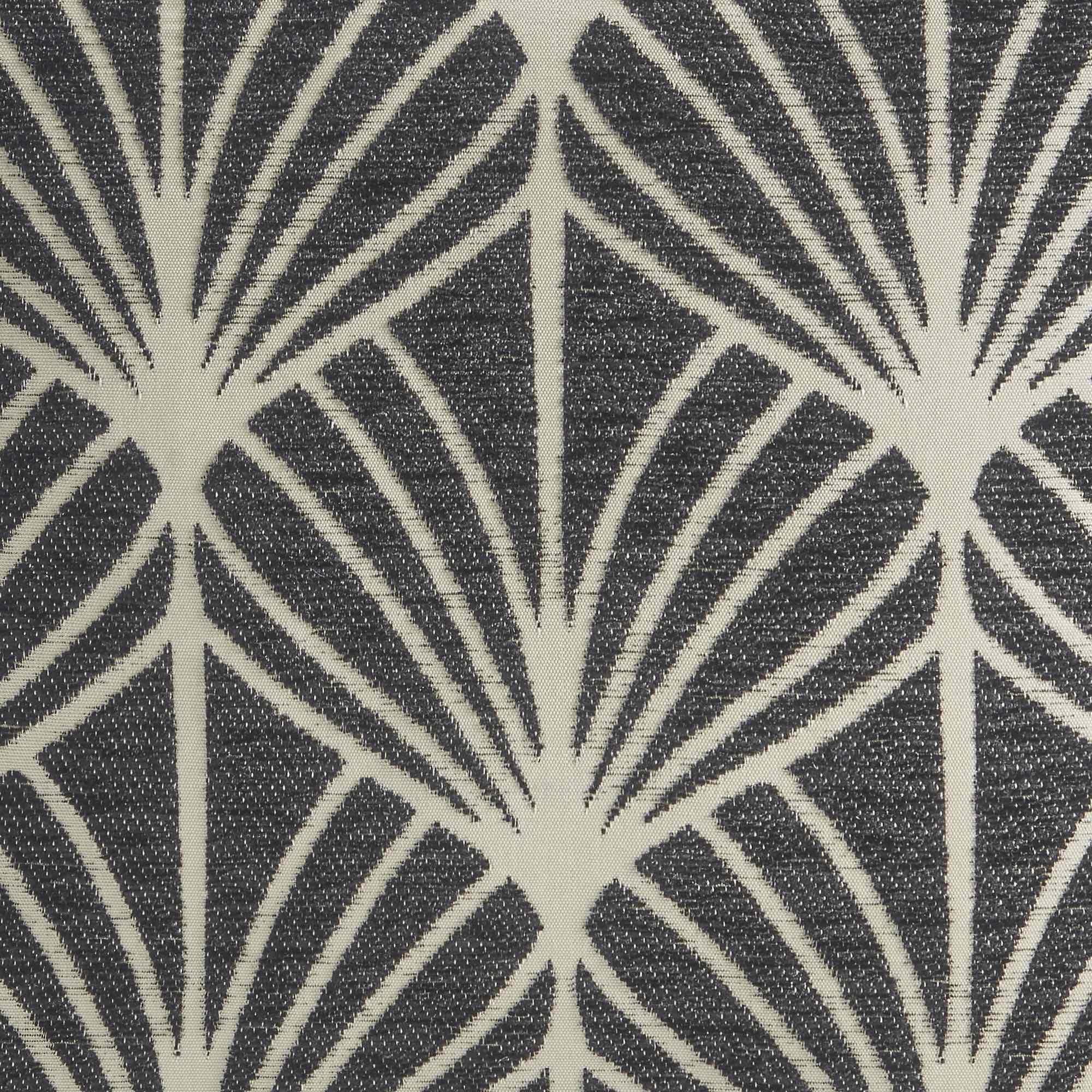 Deco Chenille Cushion Cover - Black-Williamsons Factory Shop