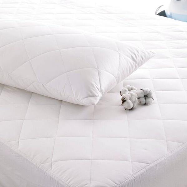 Deep Fill Cotton Mattress Protector - Williamsons Factory Shop