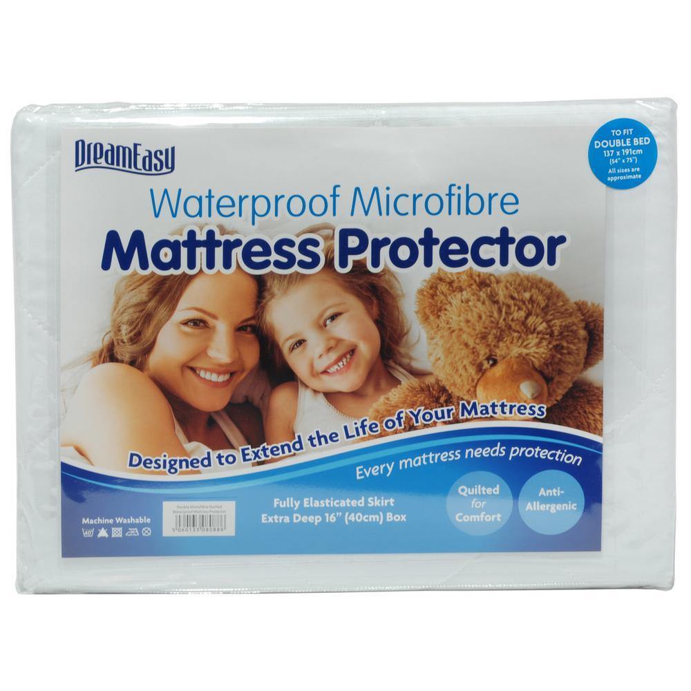DreamEasy Waterproof Quilted Mattress Protector - Williamsons Home
