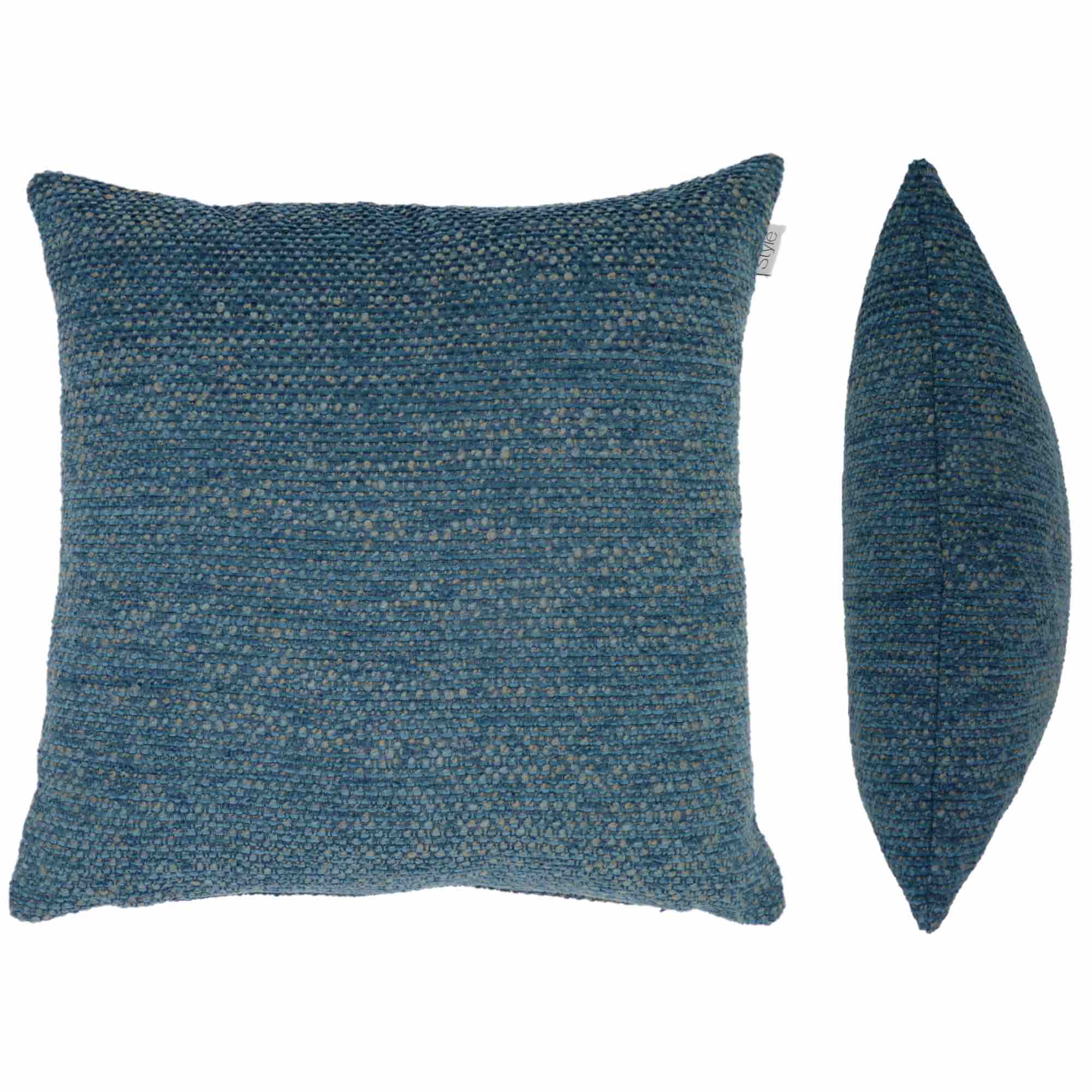 Elgin Woven Cushion Cover - Azure