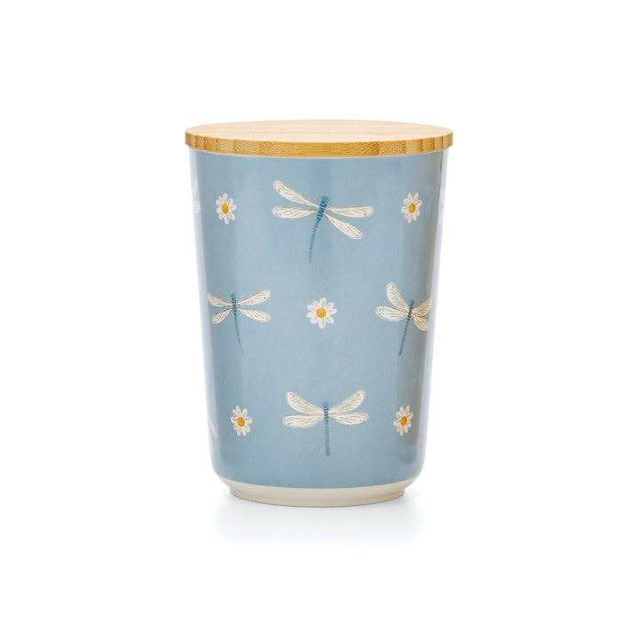 English Meadow Bamboo Canister - Williamsons Factory Shop
