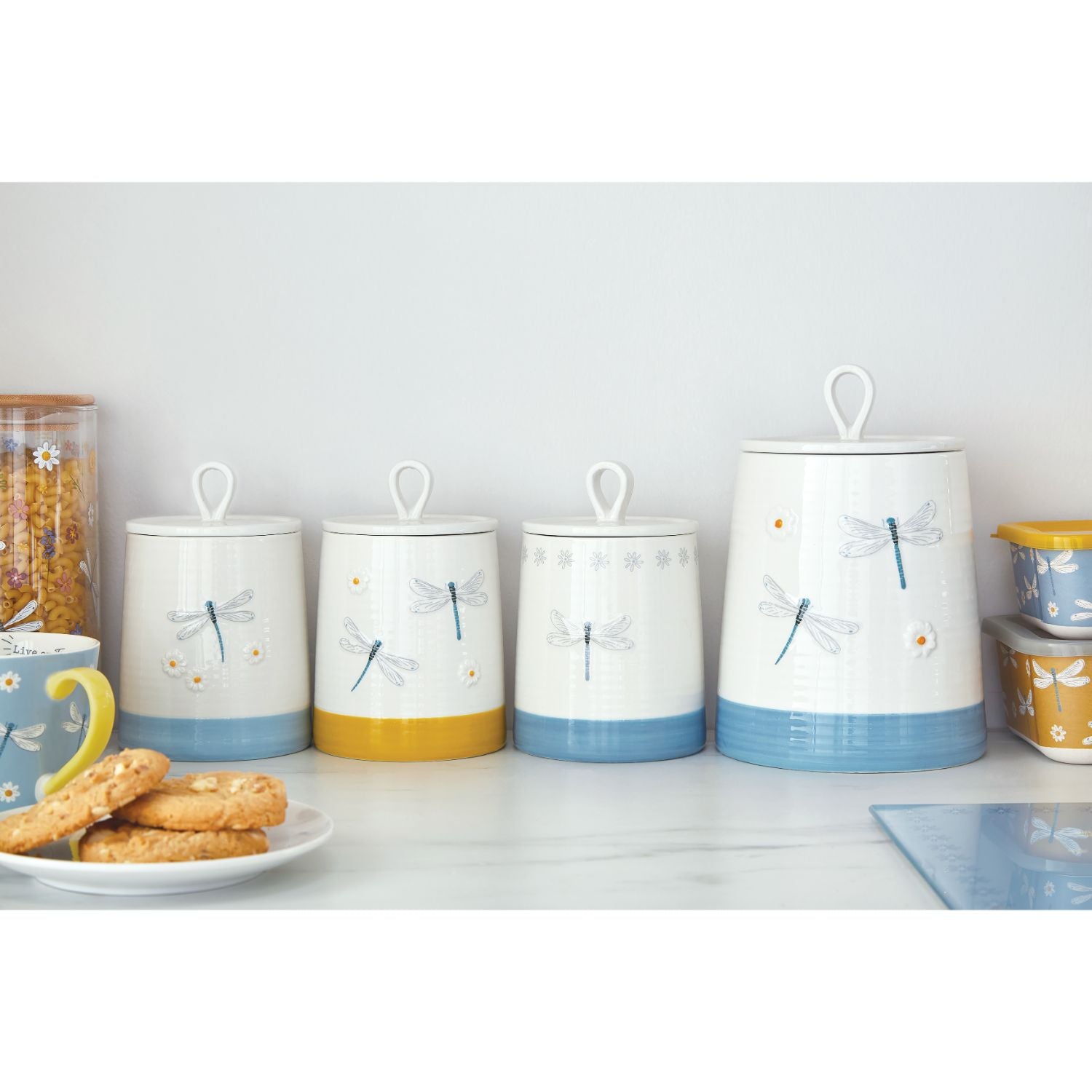 English Meadow Ceramic Coffee Canister