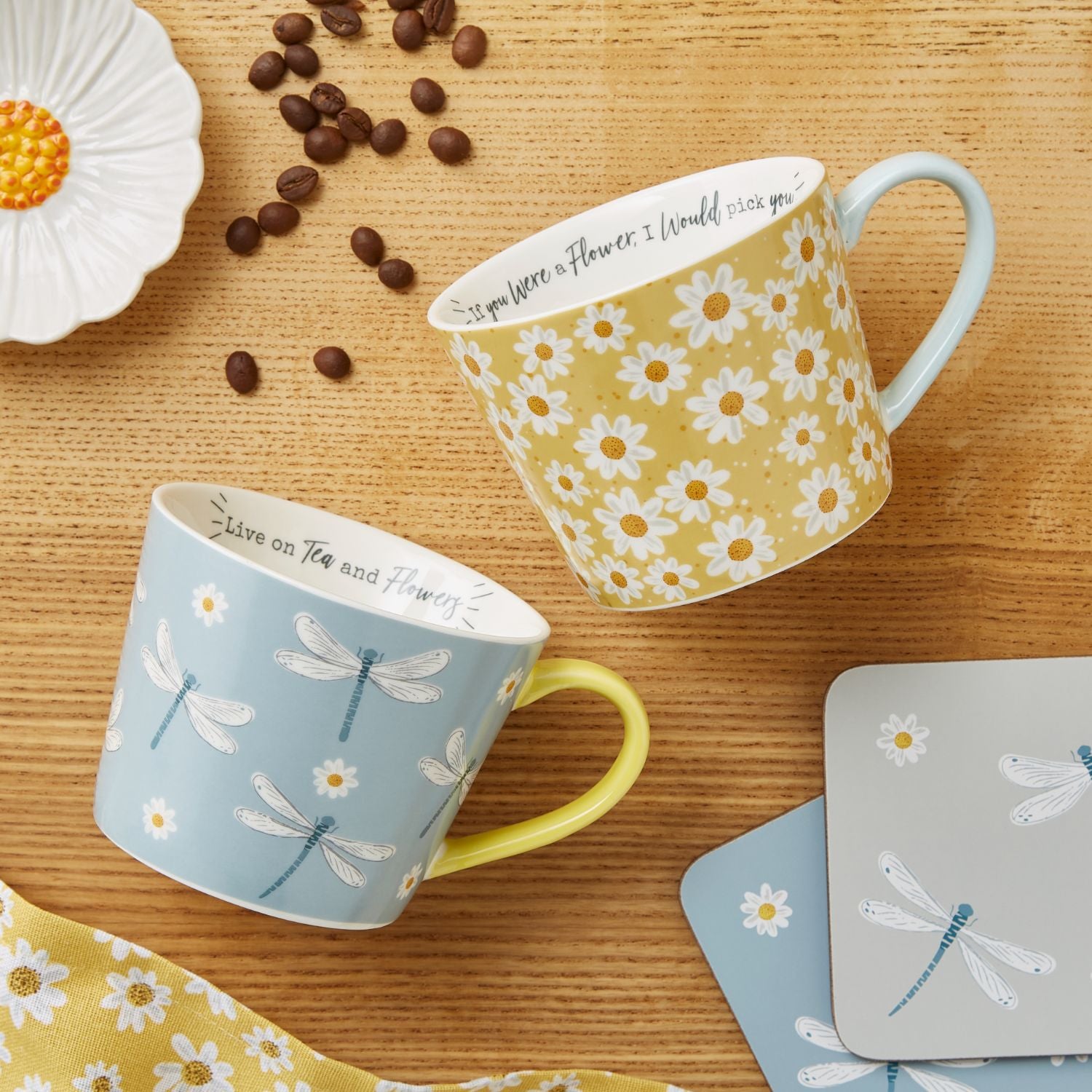 English Meadow Gift Mug - Daisy