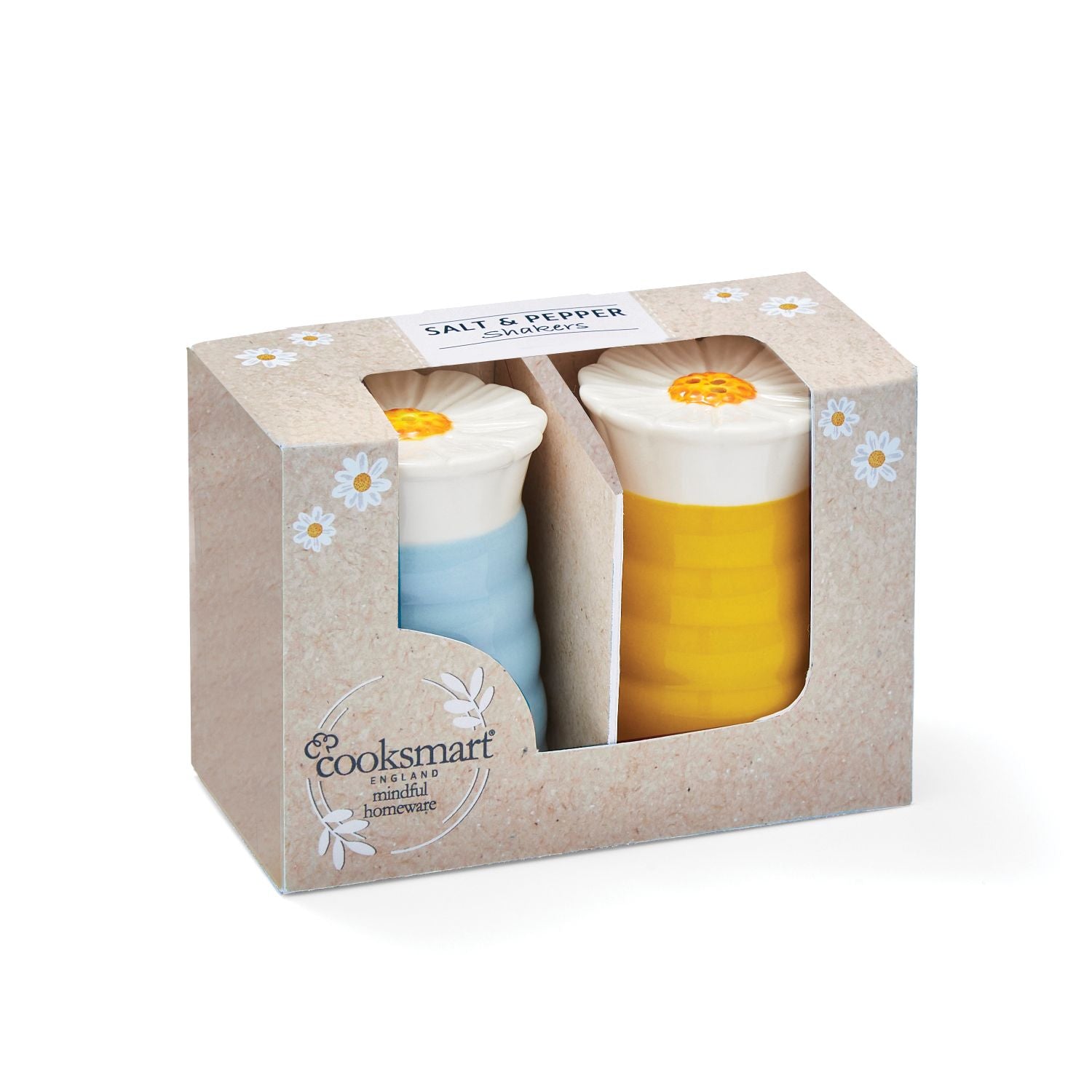 English Meadow Ceramic Salt & Pepper Shaker Set