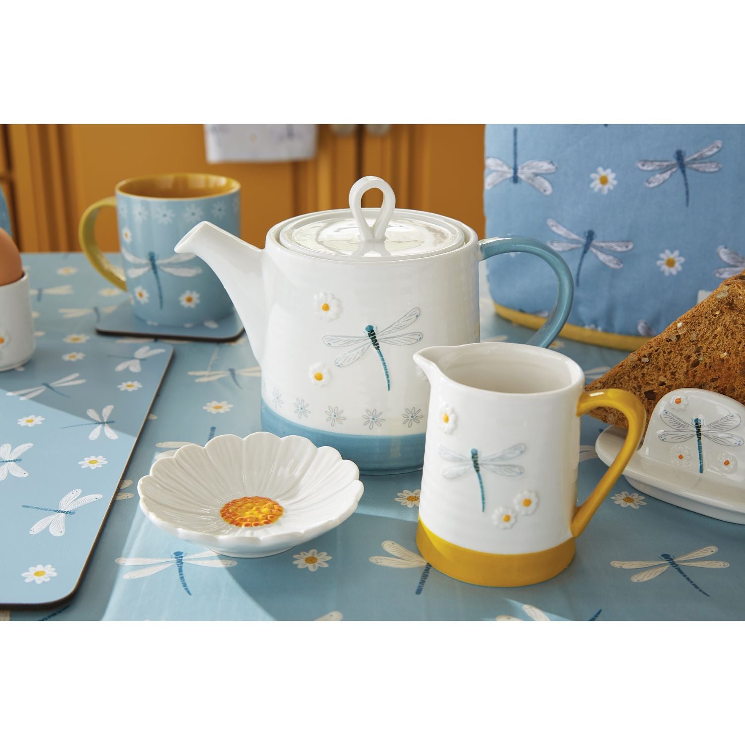 English Meadow Ceramic Tea Bag Tidy