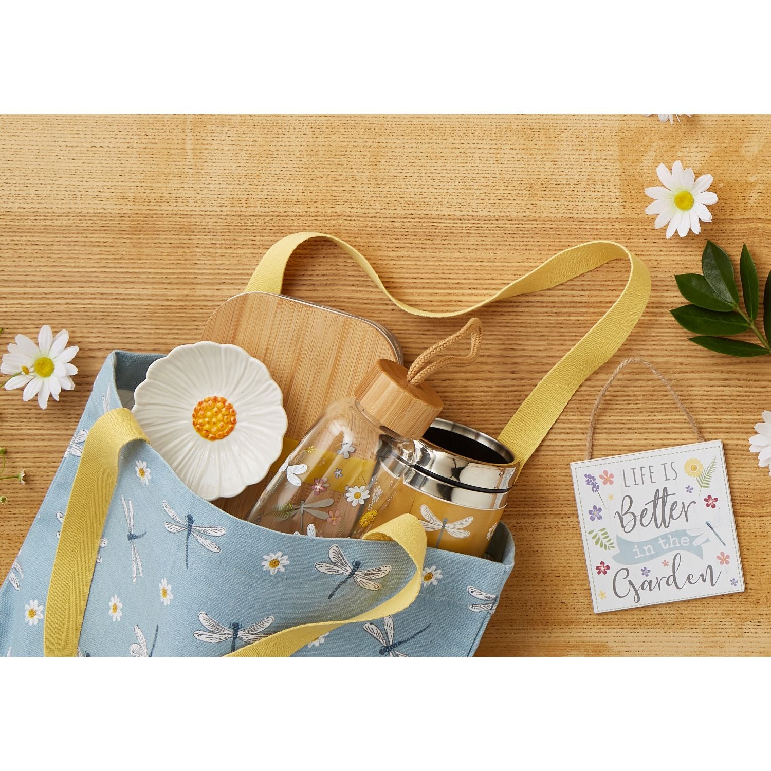 English Meadow Tote Bag