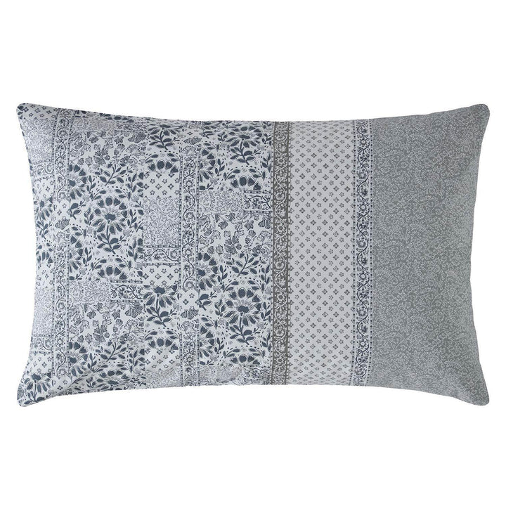Fat Face Floral Mosaic Duvet Cover Set - Pearl Blue - Williamsons Factory Shop