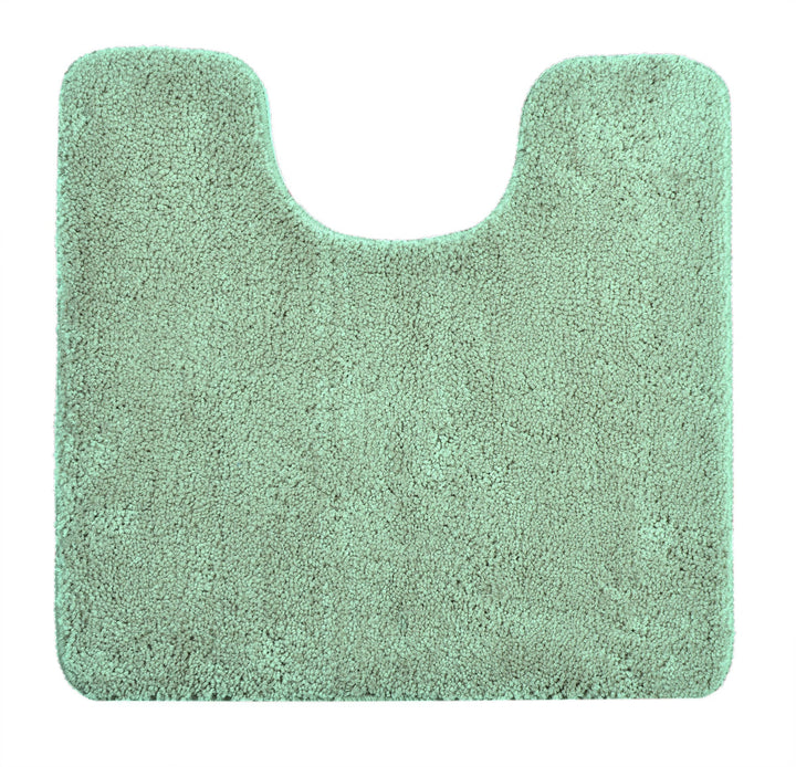 Antron Luxury Non-Slip Pedestal Mat - Sage Green - Williamsons Factory Shop