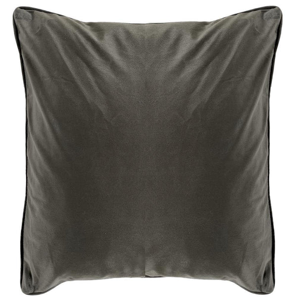 French Velvet Cushion Cover - Granite - Williamsons Factory Shop