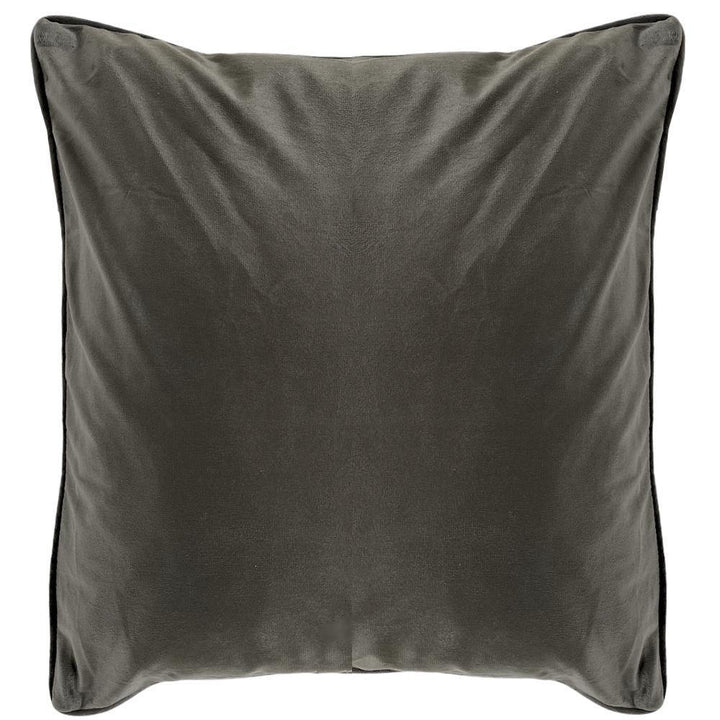French Velvet Cushion Cover - Granite - Williamsons Factory Shop