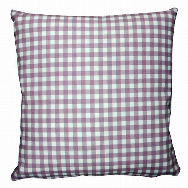 Gingham Cushion Cover - Heather-Williamsons Factory Shop