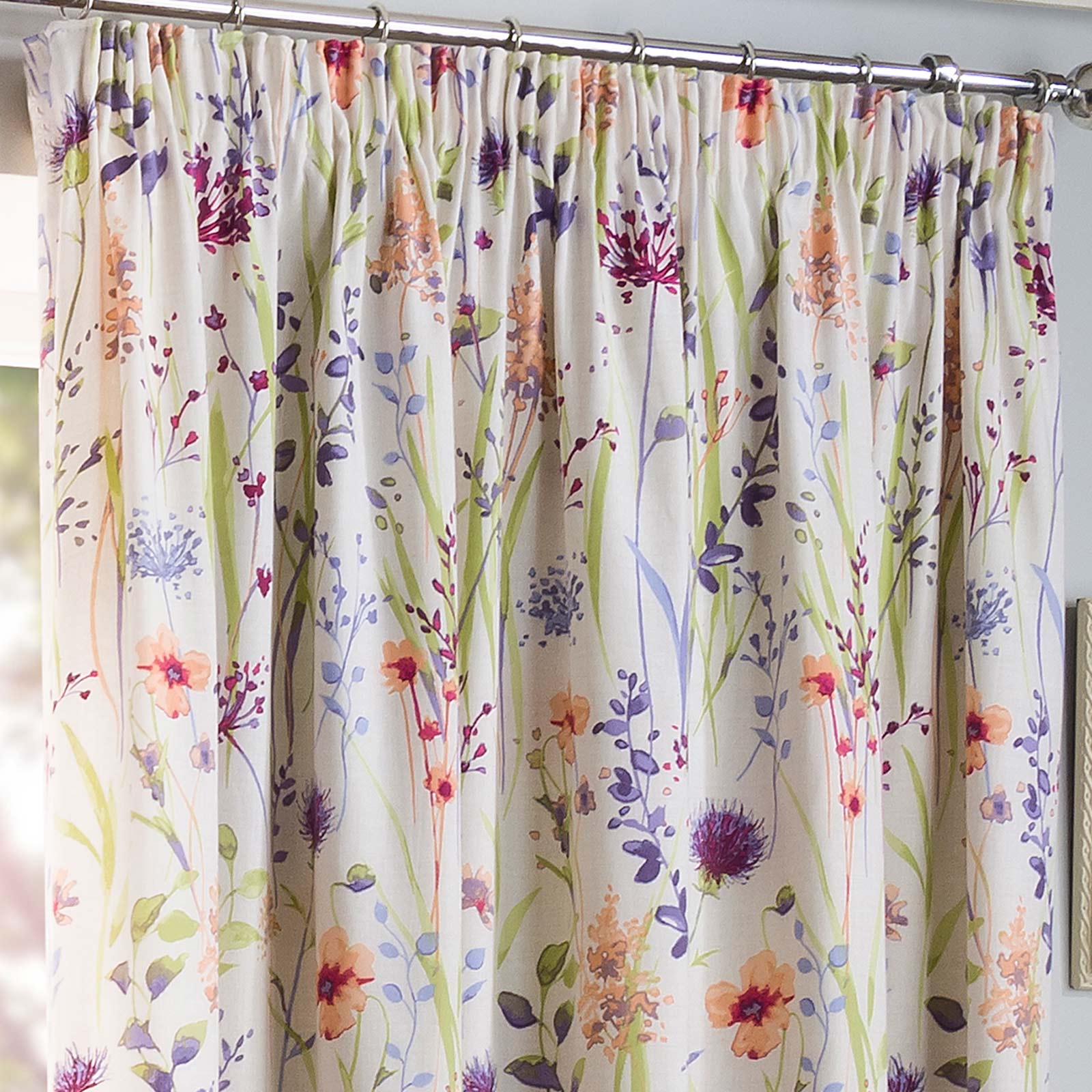 Hampshire 3" Pencil Pleat Curtains-Williamsons Factory Shop