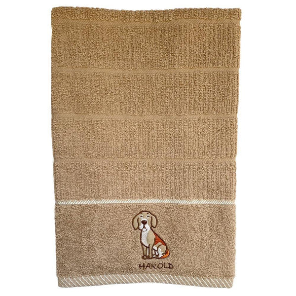 Harold Dog Kitchen Towel - Williamsons Factory Shop