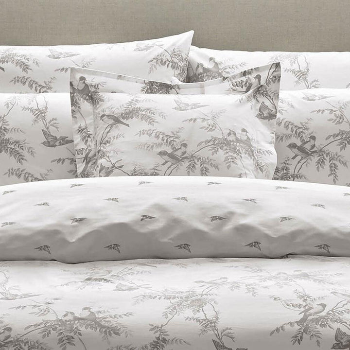 Holly Willoughby Fauna Charcoal 100% Cotton Duvet Cover-Williamsons Factory Shop