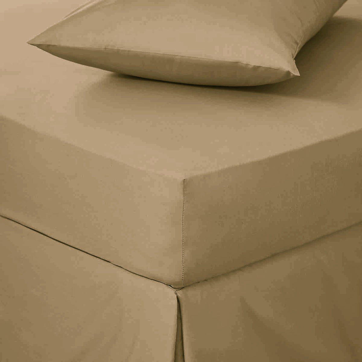 Imported Percale Sheets - Coffee - Williamsons Home