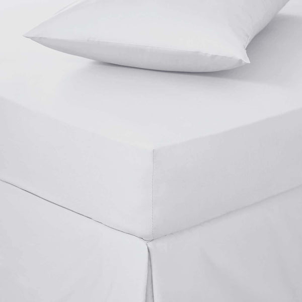 Imported Percale Sheets - White - Williamsons Factory Shop