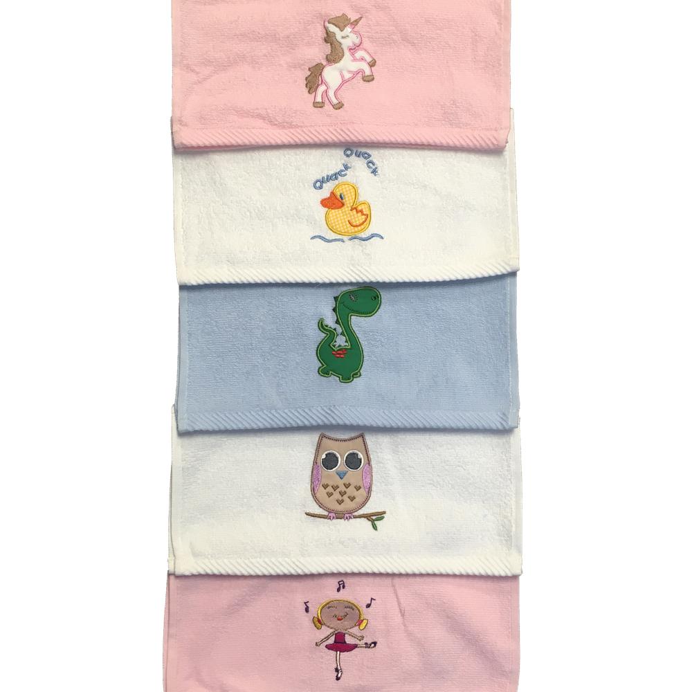 Kids Embroidered Face Cloth - Williamsons Home