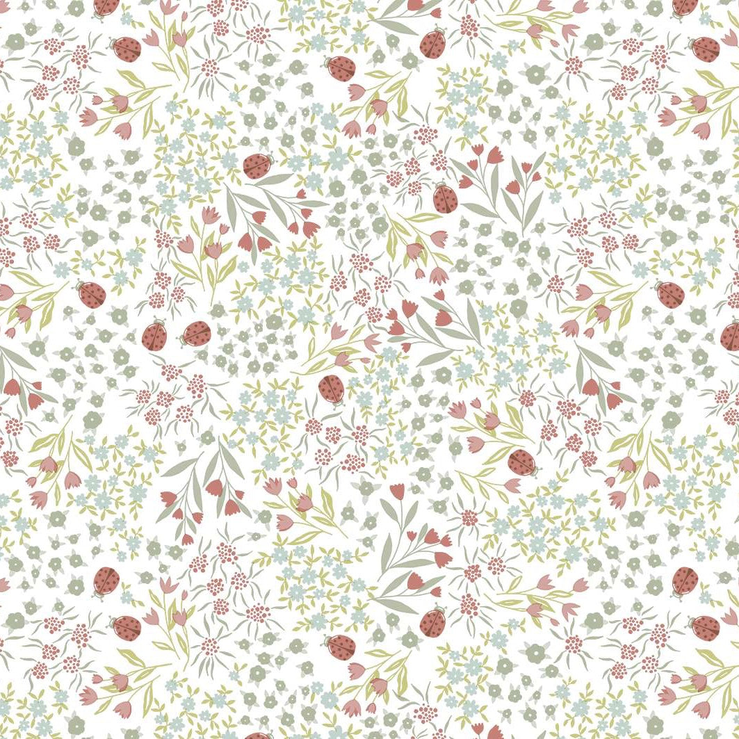 Lady Bird Vinyl Oil Cloth - Williamsons Home