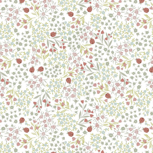 Lady Bird Vinyl Oil Cloth - Williamsons Factory Shop